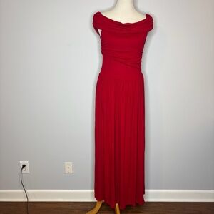 Runaway The Label - Red Manalla Maxi Dress